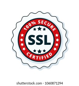 SSL Certified label illustration