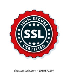 SSL Certified label illustration