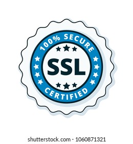 SSL Certified label illustration