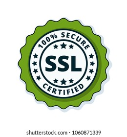 SSL Certified label illustration