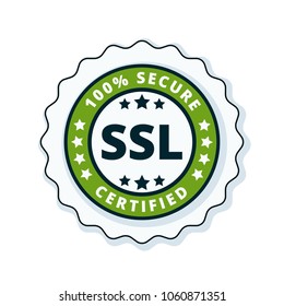 SSL Certified label illustration