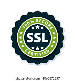 SSL Certified label illustration