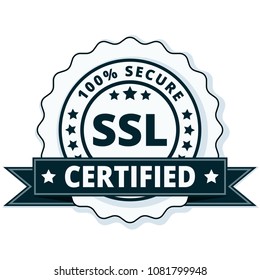 SSL Certified label illustration