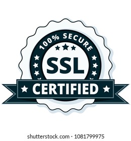 SSL Certified label illustration