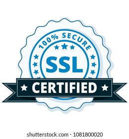 SSL Certified label illustration