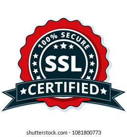 SSL Certified label illustration