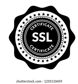 SSL icon,emblem, label, badge,sticker, logo. Designed for your web site design, logo, app, UI