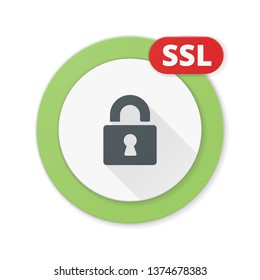 SSL Lock Safety button illustration