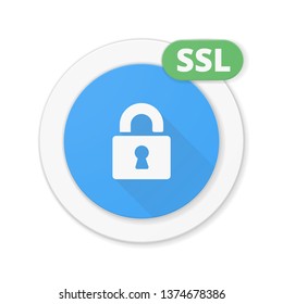 SSL Lock Safety button illustration