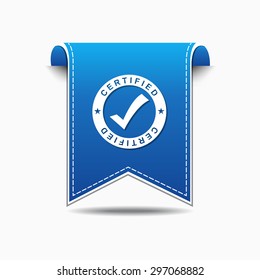 SSL Protected Blue Vector Icon Design
