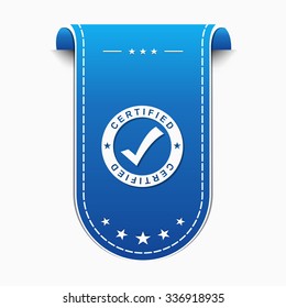 SSL Protected Blue Vector Icon Design
