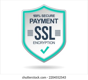 SSL Protection Secure icon vector illustration isolated on white background