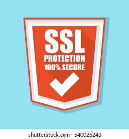 SSL Protection Shield illustration