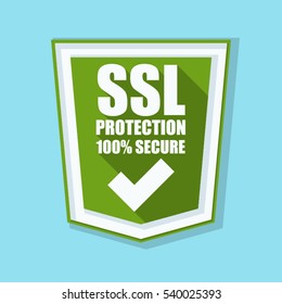 SSL Protection Shield illustration