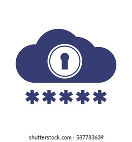 ssl secure icon. password.