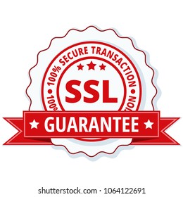SSL Secure label illustration