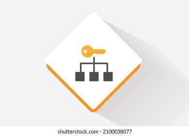 SSO application icon vector design