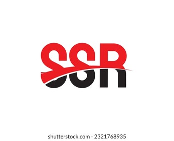Vektor-Vektorgrafik des ersten SSR-Buchstabens