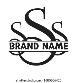 SSS Brand name dummy logo