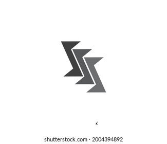 sss concept logo design icon template