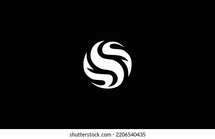 SSS Initial minimalist abstract logo