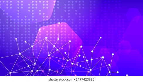SstkBackgrounds Abstract background. Light effect. Technology innovation, information-technology, digital-technology. For cover, poster, banner. Vector illustration EPS10