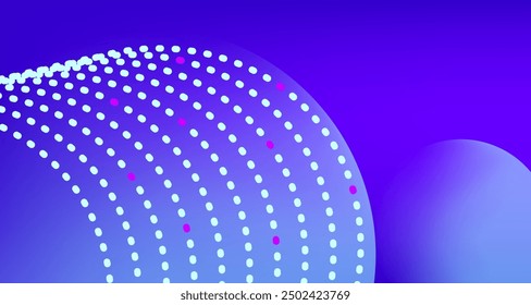 SstkBackgrounds Abstract background. Light effect. Technology innovation, information-technology, digital-technology. For cover, poster, banner. Vector illustration EPS10