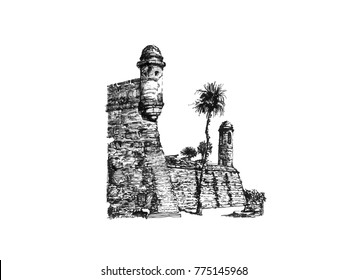 st augustine castle