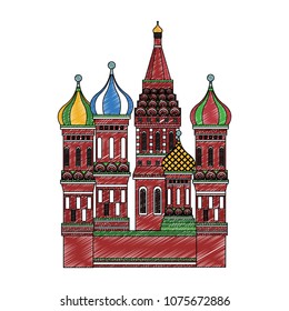 St basil cathedral scribble