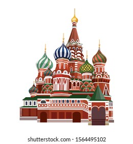 
St. Basil's Cathedral. sights of Russia