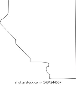 st clair County map in state of illinois