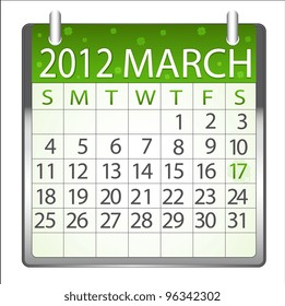 St. Patrick’s Day Calendar