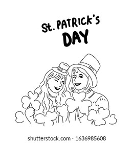 St. Patrick’s day concept design of vector.
