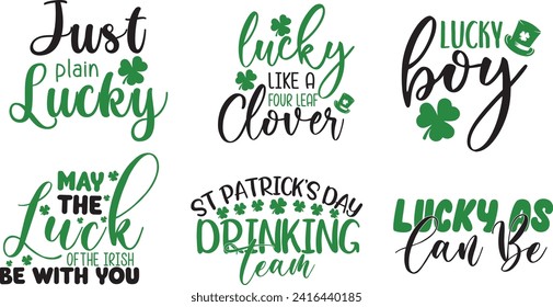 St. Patrick’s Day Design Paket, St. Patrick’s Day Design Clip Paket