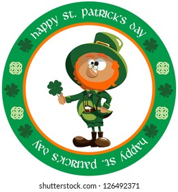 St. PatrickÃ¢Â?Â?s Day design elements for cards and wallpaper - Part 3 (vector)