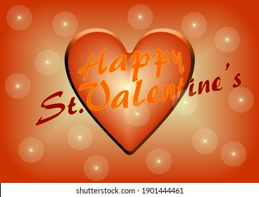 St. Valentine’s Day greeting card