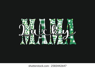 St. Patrick’s Day Mama Lucky T-shirt