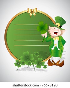St. Patrick’s Day Scribble Banner