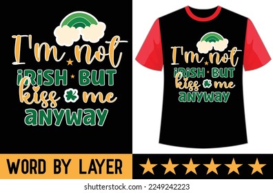 St. Patrick’s Day svg t shirt design