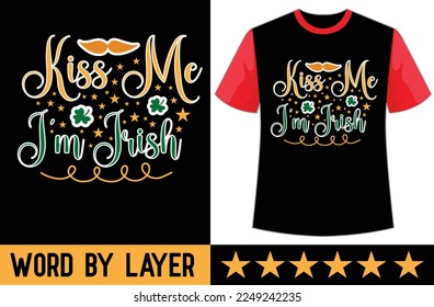 St. Patrick’s Day svg t shirt design