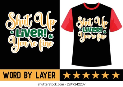St. Patrick’s Day svg t shirt design