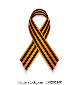 st george awareness ribbon. melanoma symbol