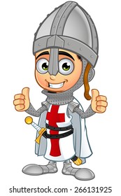 St. George Boy Knight Character