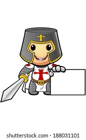 St George Cartoon Knight