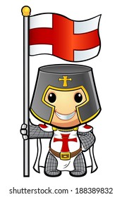 St George Cartoon Knight