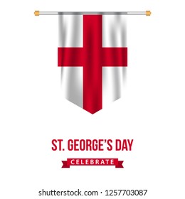 ST George's Day Vector Template Design Illustration