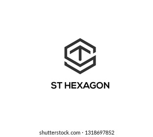 st hexagon logo