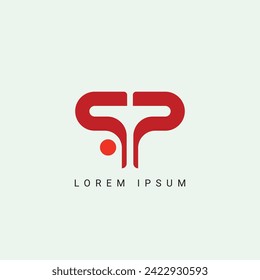 Diseño del logo de la carta ST. ST polígono, círculo, triángulo, hexágono, estilo plano y sencillo con el logotipo de la letra de variación en color blanco fijado en un tablero. Logotipo minimalista y clásico de ST. ST