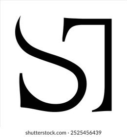 ST Letter Vector diseño de logotipo creativo