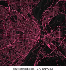 St. Louis City Map discover the intricacies of the urban landscape where refined linework and structured grids harmonize in a monochrome design evoking a timeless blueprint aesthetic available in a.